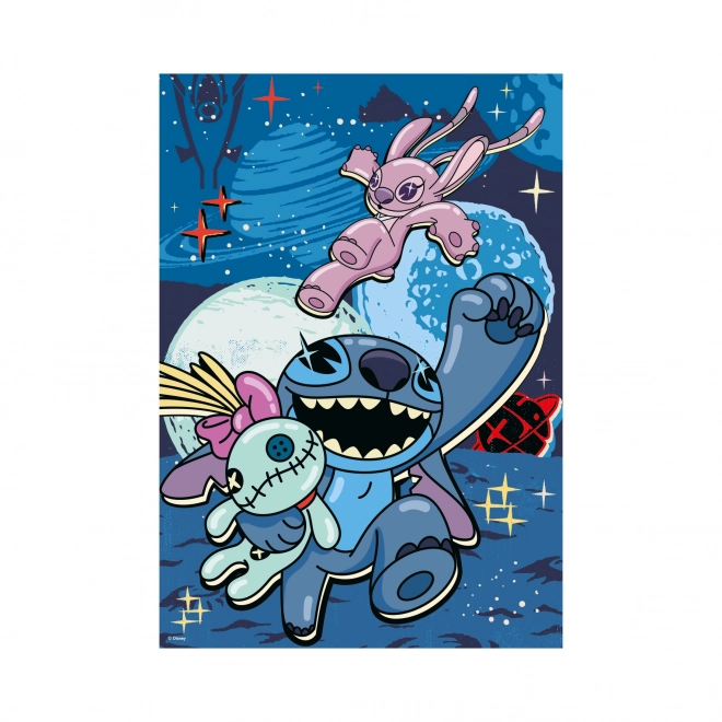 Puzzel Lilo & Stitch Neon 100 XXL Stukken