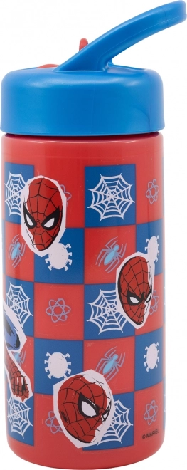 Fles voor drinken Spiderman: Middernachtelijke springer 410 ml