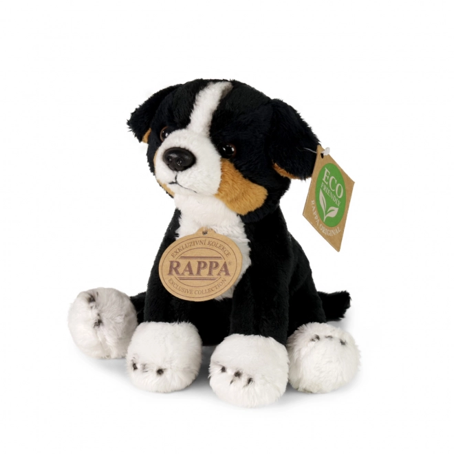 Pluche zittende hond 14 cm MILIEUVRIENDELIJK