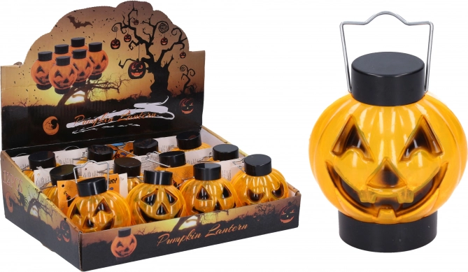 Leuchtender Halloween-Kürbis 8 × 7 cm