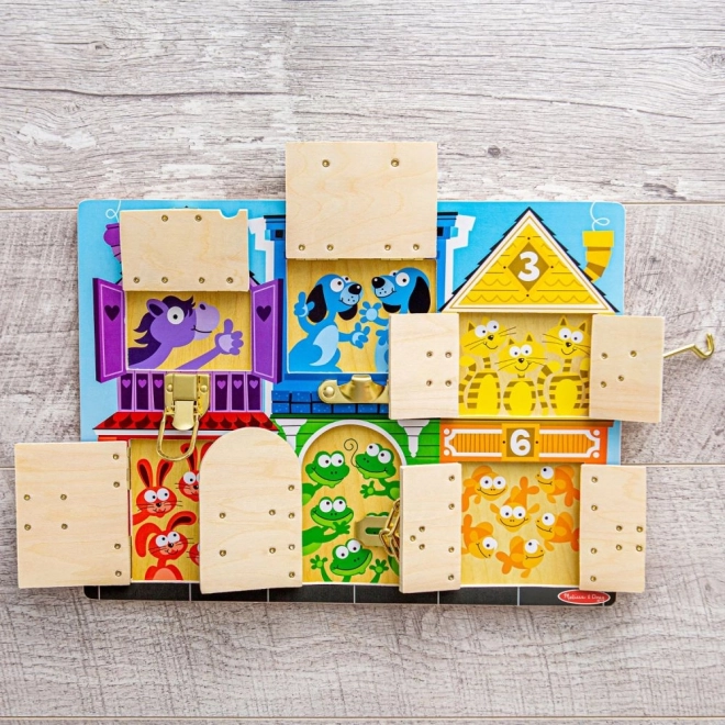 Motor Skills Lock and Security Board by Melissa & Doug