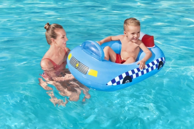 Bateau gonflable voiture de police 97cm x 74cm