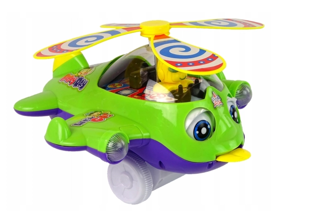 Geanimeerde elementen helikopter