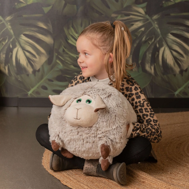 Cozy Noxxiez HW705-2 Schaap - verwarmend pluchen kussen 3 in 1