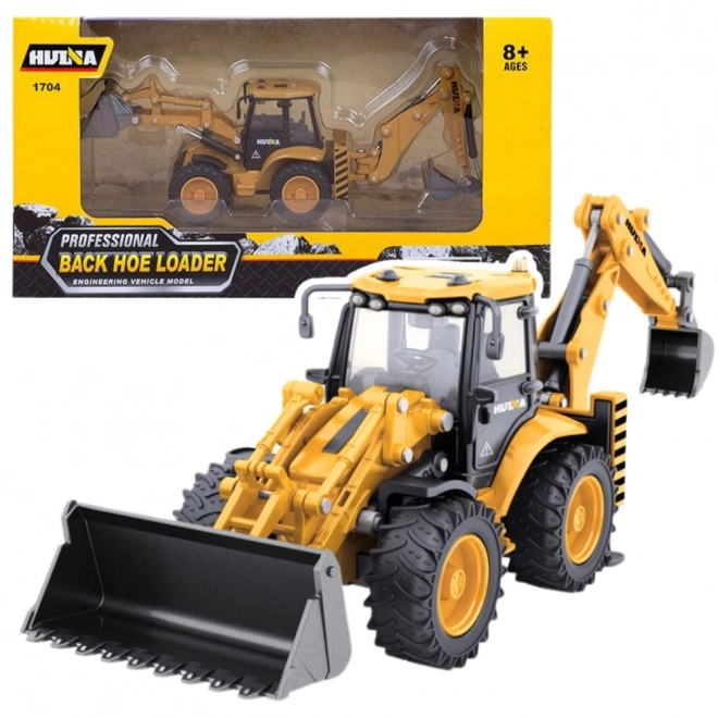 Metall-Teleskoplader Huina Gelb 1:50