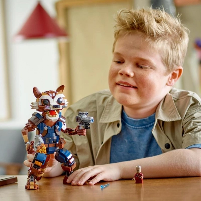 Lego Marvel Rocket and Baby Groot Set