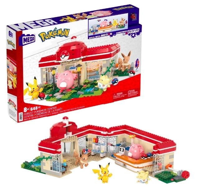 Pokemon Forest Center Building Set