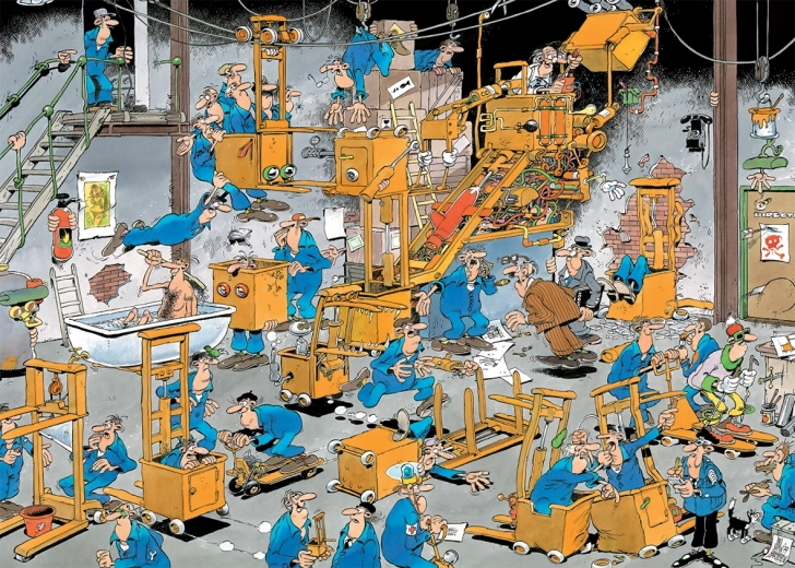 JUMBO Puzzel: Oldtimers - Ga vooruit! 1000 stukjes