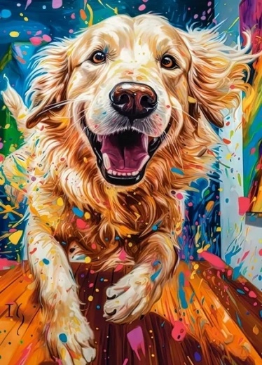 Puzzle Hundefreude 260 Teile CASTORLAND