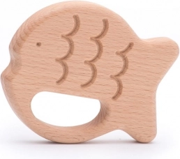 Houten bijtspeeltje vis BAJO