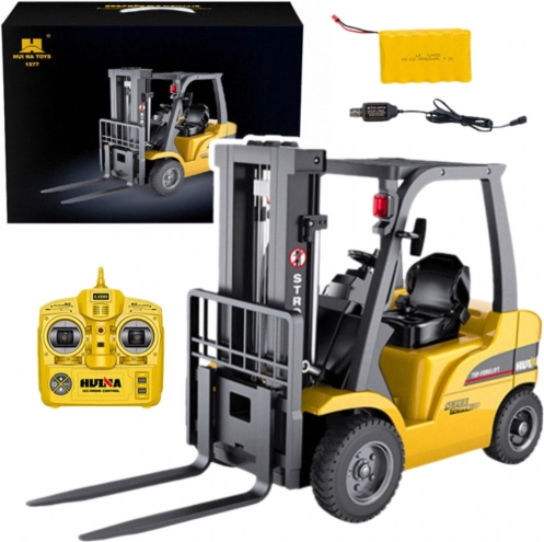 RC vorkheftruck 1:10 metaal geel