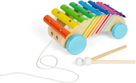 Houten trekxylofoon BIGJIGS TOYS
