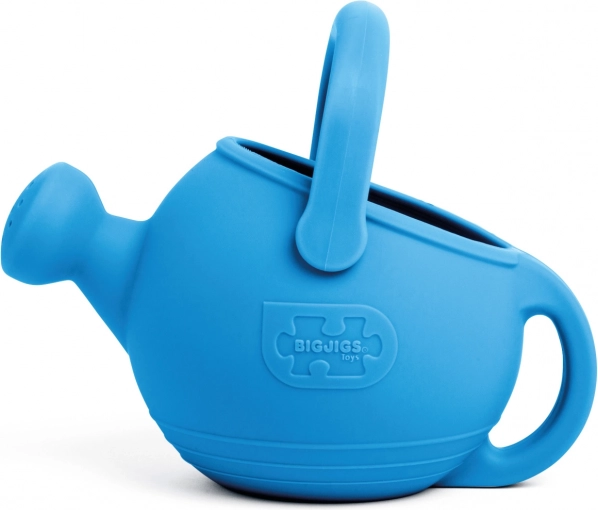 Siliconen kinder-gietertje Ocean, blauw – BIGJIGS Toys