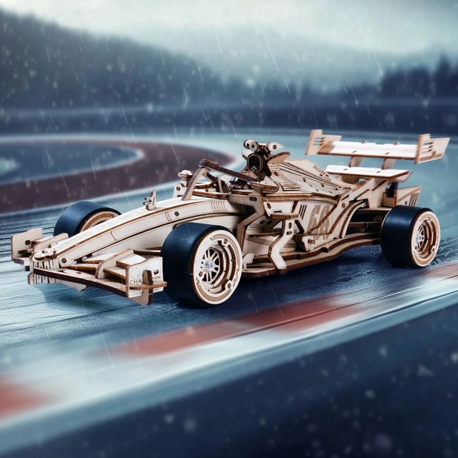 RoboTime 3D houten puzzel Racewagen