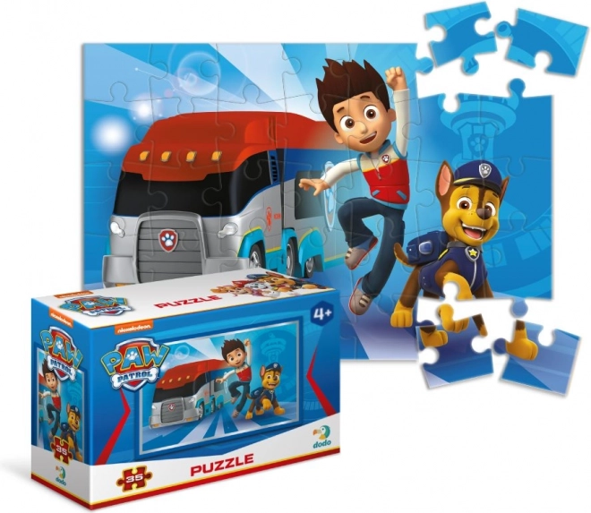 Puzzle DODO Pat' Patrouille: Ryder et Chase 35 pièces