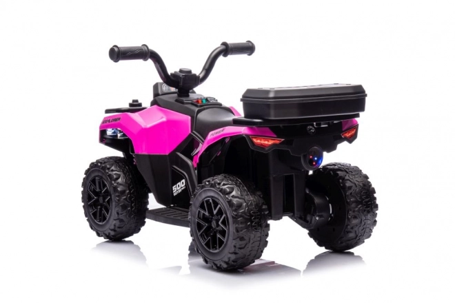 Electric Pink Children's Quad Bike Explorer