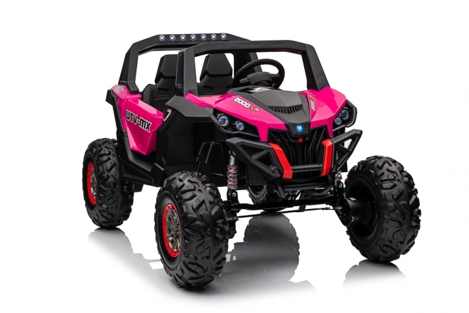 Kinder terreinwagen UTV-MX roze