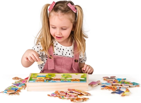Fine motor practice from the first steps