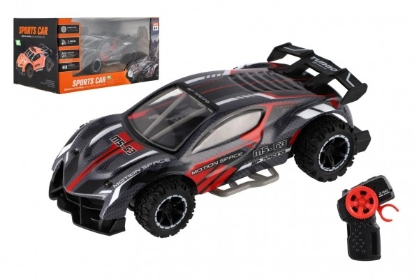 RC sportauto 2,4GHz grijs-turquoise 20cm – Grijs-rood