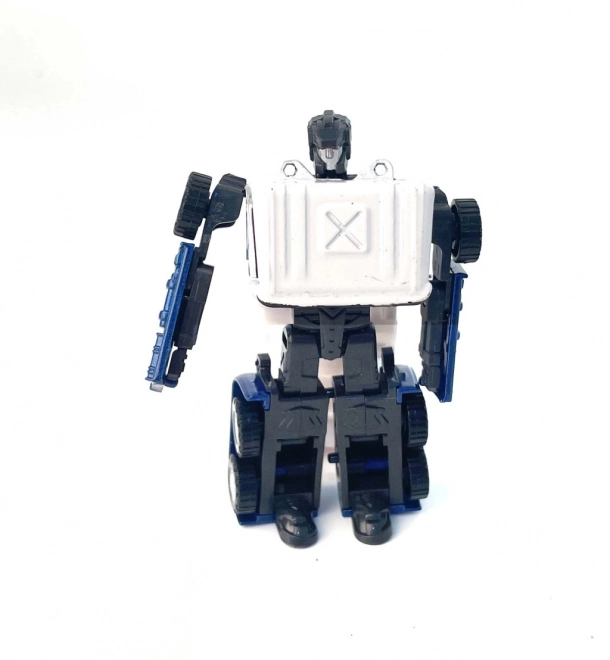 Transformerende robot - graafmachine/bulldozer/tankwagen