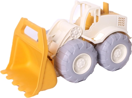 Children's bulldozer with free wheels