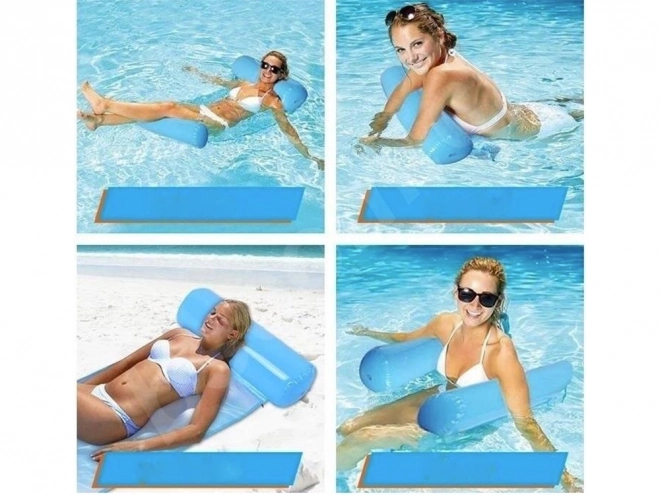 Opblaasbaar water hangmat