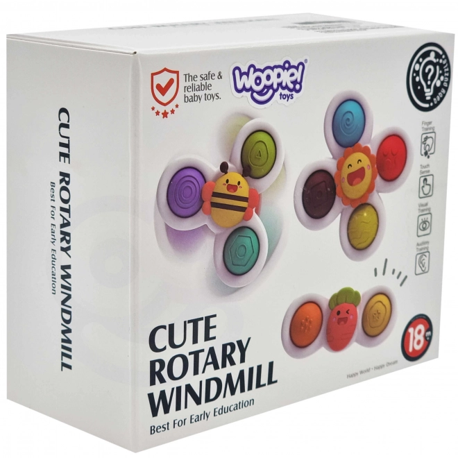 Kinderspeelgoed WOOPIE 3in1 Spinner