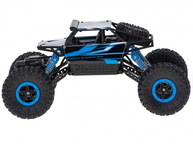 Remote Control Rock Crawler Car – Blue