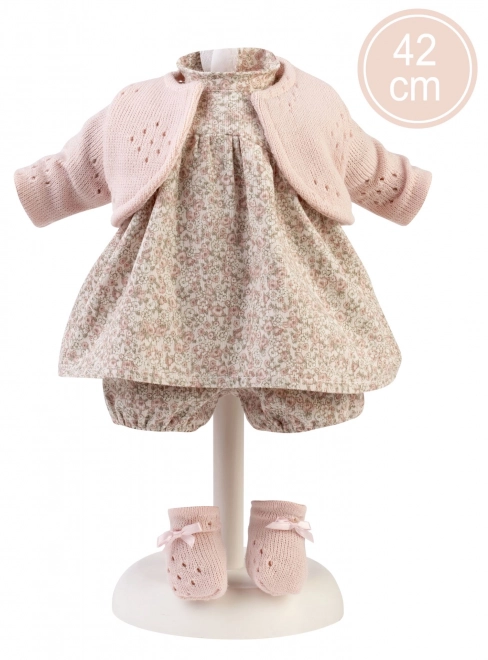 Kleid für Puppe Llorens 42 cm
