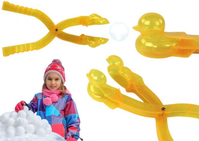Sneeuwmachine Snow Duck Geel