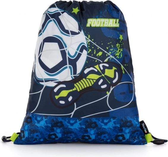 Gymtas met voetbalmotief