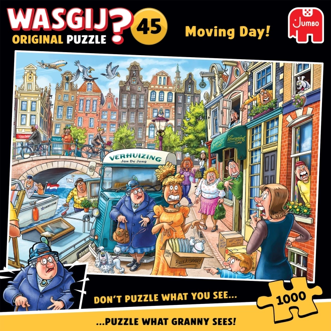 Jumbo puzzel Wasgij 45: Verhuizing 1000 stukjes