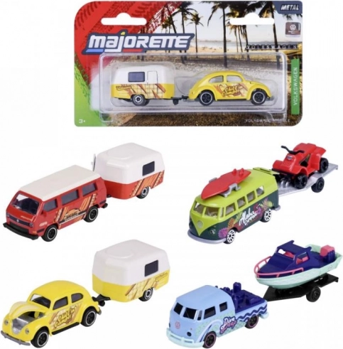 Autootje met aanhanger Volkswagen The Originals, 1:64