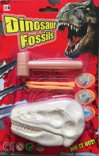Plejo dinosaurusfossielen – opgravingsset met dinoskelet