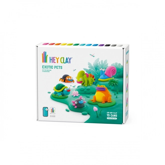 Hey Clay Exotische Dieren 15 blikjes