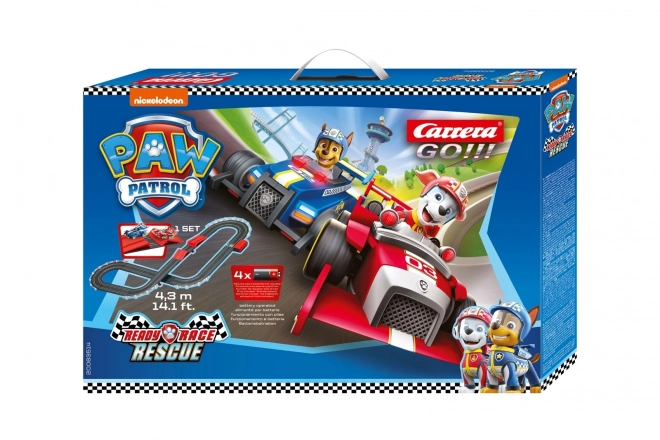 Carrera Go Autobaan Paw Patrol - 4,3 m