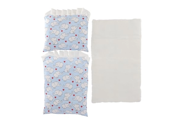 Doll Bedding Set with Pillow and Mat