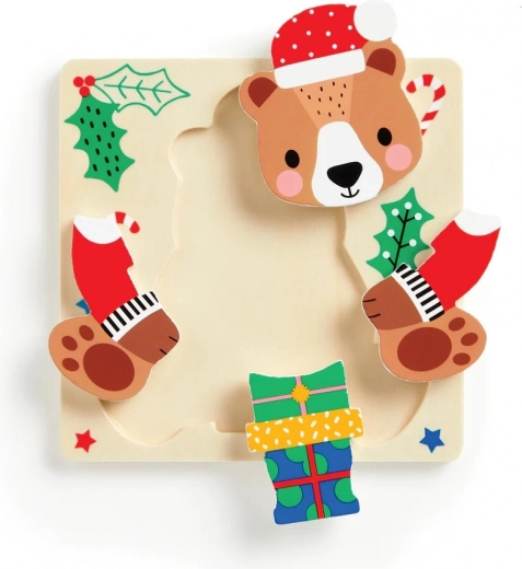 Extra robuuste houten stukjes voor kleine handjes