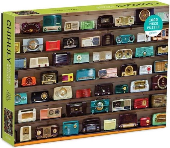Galison puzzel vintage radio’s 1000 stukjes