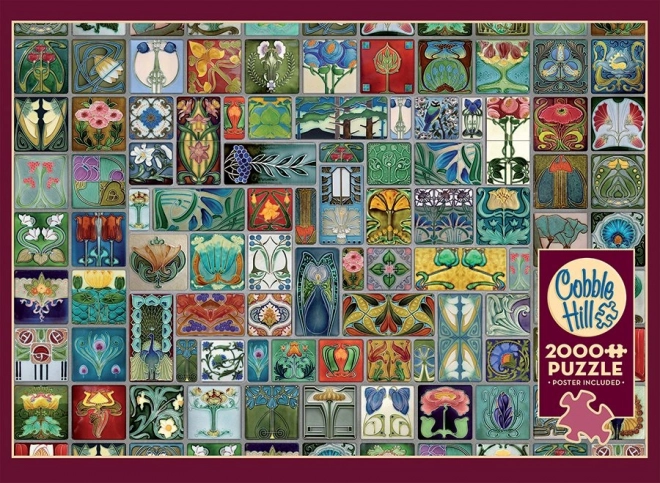 Puzzel Tegels 2000 stukjes van Cobble Hill