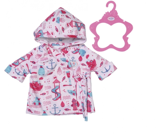 Badjas voor BABY born poppen 43 cm