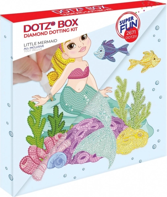 Zestaw Diamond Dotz Petite sirène