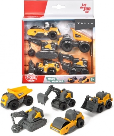Set bouwvoertuigen, Volvo CONSTR 5-pack