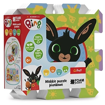 TREFL Foam puzzel Konijntje Bing en vrienden