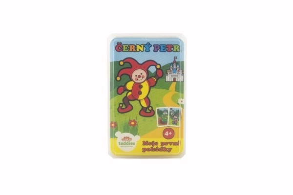 Zwarte Piet Mijn eerste sprookjes gezelschapsspel - kaarten in plastic doosje 6x9cm