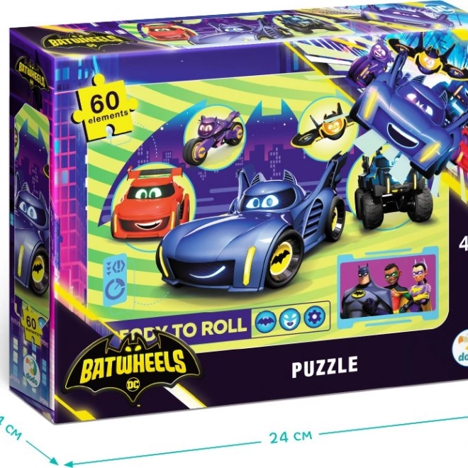 DODO Puzzel Batwheels: Leuke Rit 60 Stukken