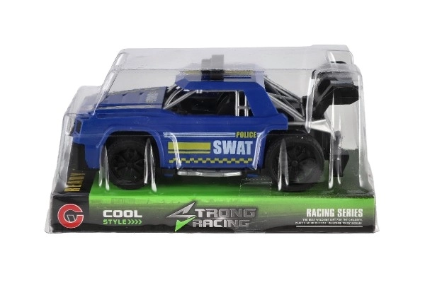 Rennwagen aus Plastik mit Schwungrad - 16 cm