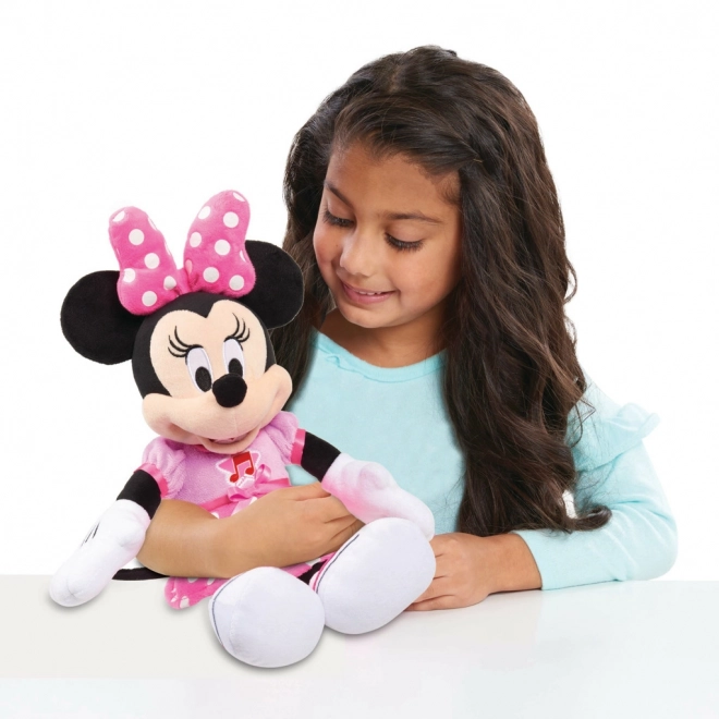 Minnie Mouse en peluche chantante