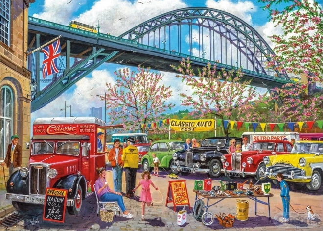 Puzzle Newcastle, Angleterre 1000 pièces