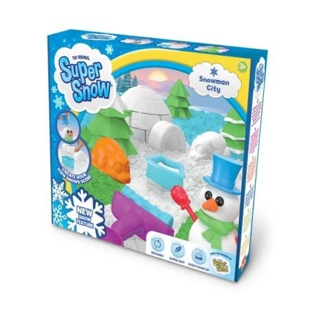 Kinetic Sand Super Sand Snowman